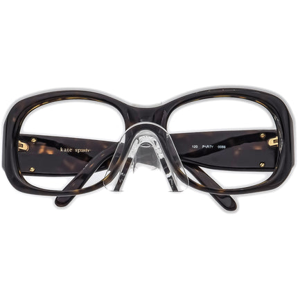 Kate Spade Women's Sunglasses Party 0086 Dark Tortoise with Rhinestones Oversized Italy 56 mm