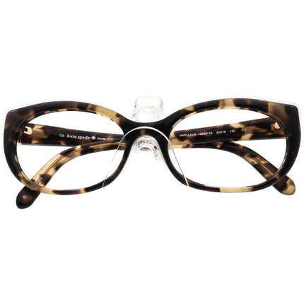 Kate Spade Women's Sunglasses Phyllis/S 0ESP Tortoise B-Shape 52 mm