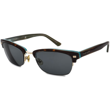 Kate Spade Women's Rx Sunglasses FRAME ONLY Riley/S 0JEY Y6 Tortoise on Aqua Blue Half Rim 52 mm