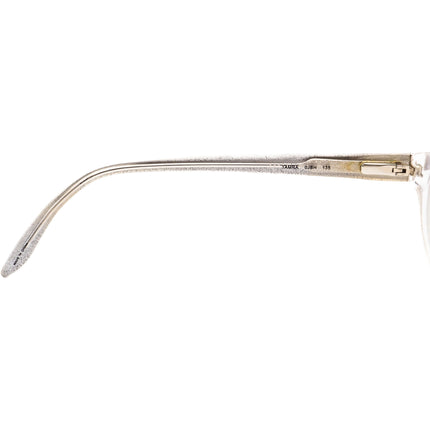 Kate Spade Women's Eyeglasses Tamra 0JBH Black on Glitter White Cat Eye Frame 51[]18 135
