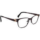 Kio Yamato Eyeglasses KT-341 col.103 Titanium Brown B-Shape Frame Japan 50[]18 134