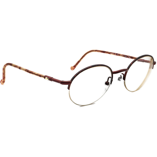 Lacoste Eyeglasses 785 BP E013 F638 Red Havana/Tortoise Half Rim Frame France 50[]21 135