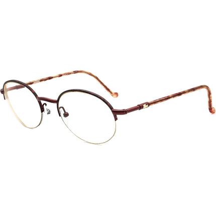 Lacoste Eyeglasses 785 BP E013 F638 Red Havana/Tortoise Half Rim Frame France 50[]21 135
