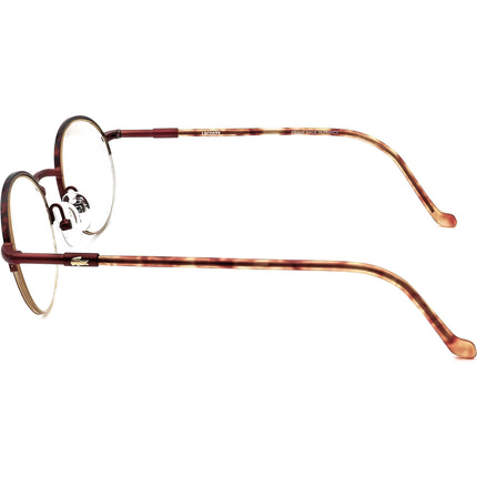 Lacoste Eyeglasses 785 BP E013 F638 Red Havana/Tortoise Half Rim Frame France 50[]21 135