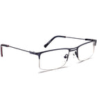 Lacoste Eyeglasses L2117 467 Slate Blue Half Rim Metal Frame 51[]19 140