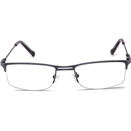 Lacoste Eyeglasses L2117 467 Slate Blue Half Rim Metal Frame 51[]19 140