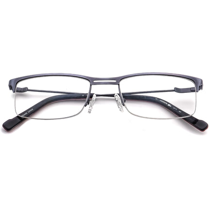 Lacoste Eyeglasses L2117 467 Slate Blue Half Rim Metal Frame 51[]19 140