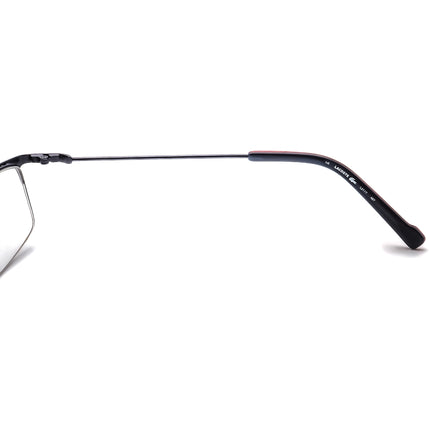 Lacoste Eyeglasses L2117 467 Slate Blue Half Rim Metal Frame 51[]19 140
