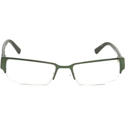 Lacoste Eyeglasses L2176 315 Green Half Rim Frame 53[]18 135