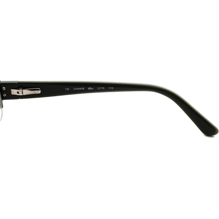 Lacoste Eyeglasses L2176 315 Green Half Rim Frame 53[]18 135