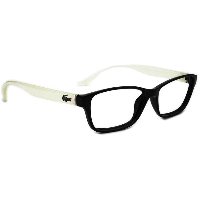 Lacoste Eyeglasses L3803B 002 with Phospho Arms Black with phospho arms Rectangular Frame Italy 51[]14 135