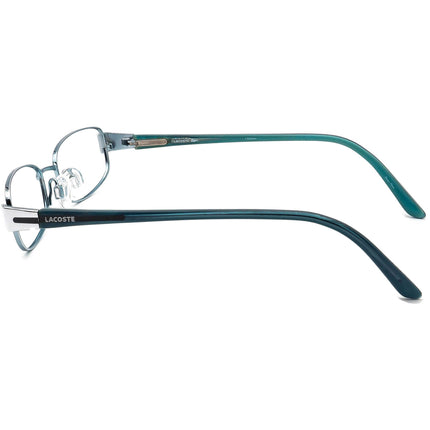 Lacoste Women's Eyeglasses LA12211 BL Blue Rectangular Frame 50[]17 135