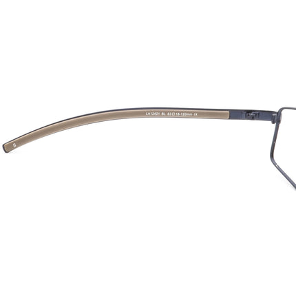 Lacoste Men's Sunglasses LA12421 BL Blue Wrap 63 mm