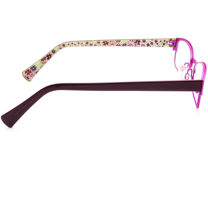 Lafont - Issy & La Women's Eyeglasses Lovely 445 Black&Purple B-Shape Frame France 50[]17 140