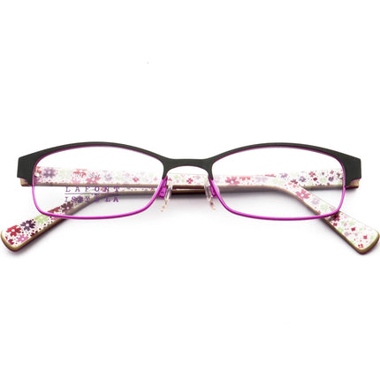 Lafont - Issy & La Women's Eyeglasses Lovely 445 Black&Purple B-Shape Frame France 50[]17 140