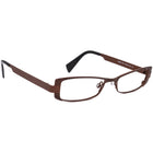 Lafont - Issy & La Women's Eyeglasses Sonia 574 Brown Rectangular Metal Frame France 51[]16 135