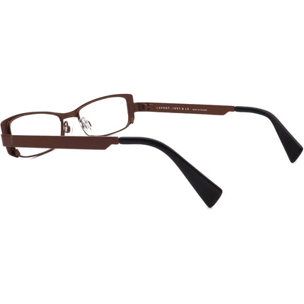 Lafont - Issy & La Women's Eyeglasses Sonia 574 Brown Rectangular Metal Frame France 51[]16 135