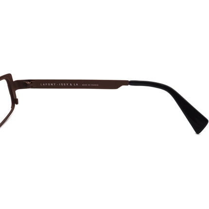 Lafont - Issy & La Women's Eyeglasses Sonia 574 Brown Rectangular Metal Frame France 51[]16 135
