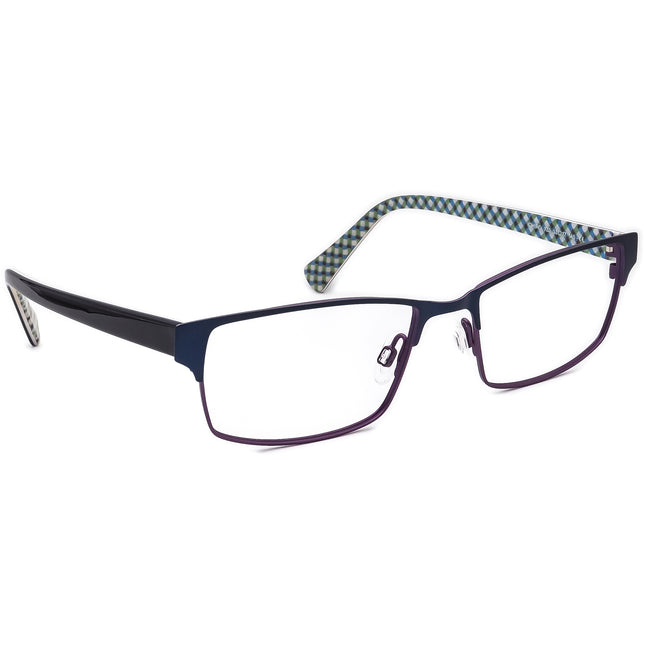 Lafont - Issy & La Damenbrille Ichiro 333 Blau & Lila Rechteckiger Rahmen Frankreich 53[]17 145