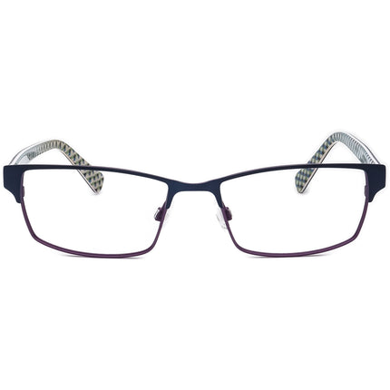 Lafont - Issy & La Women's Eyeglasses Ichiro 333 Blue & Purple Rectangular Frame France 53[]17 145