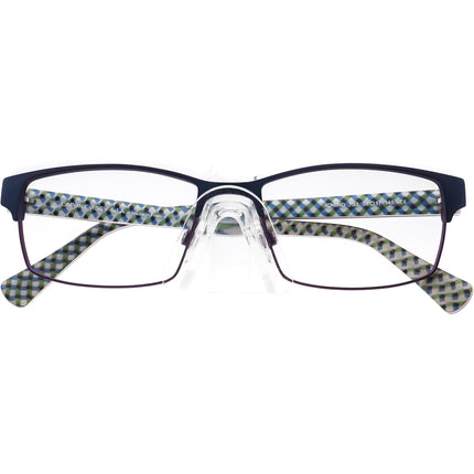 Lafont - Issy & La Women's Eyeglasses Ichiro 333 Blue & Purple Rectangular Frame France 53[]17 145