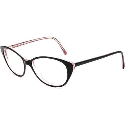 Lafont - Issy & La Women's Eyeglasses Reseda 1027 Black on Pink Frame France 52[]14 137