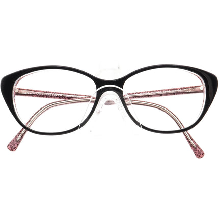 Lafont - Issy & La Women's Eyeglasses Reseda 1027 Black on Pink Frame France 52[]14 137