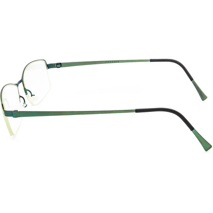 Lindberg Eyeglasses No.097/4C31 7175 Col. 117 Strip Titanium Green Half Rim Frame 51[]16 150