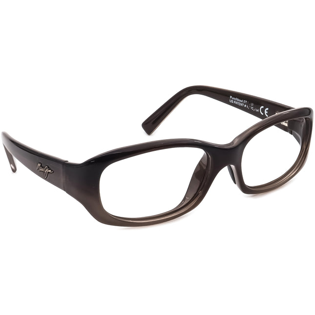 Maui Jim Sunglasses MJ-219 Punchbowl Brown Gradient Rectangular Italy 54 mm