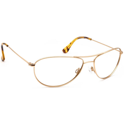 Maui Jim Women's MJ-245-16 Baby Beach Titanium Polished Gold Aviator Japan 56 mm Handmade