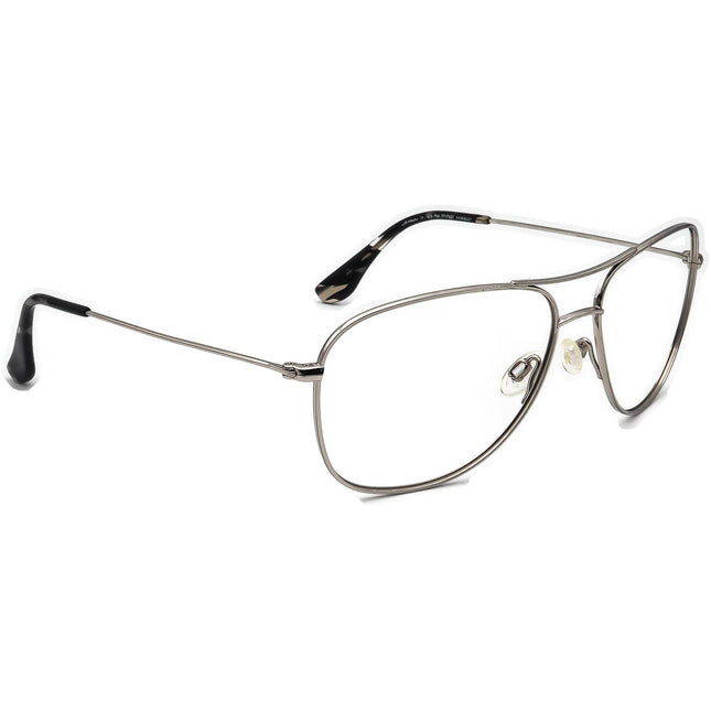 Maui Jim Sunglasses MJ-247-17 Cliff House Titanium Silver Aviator Japan 59 mm