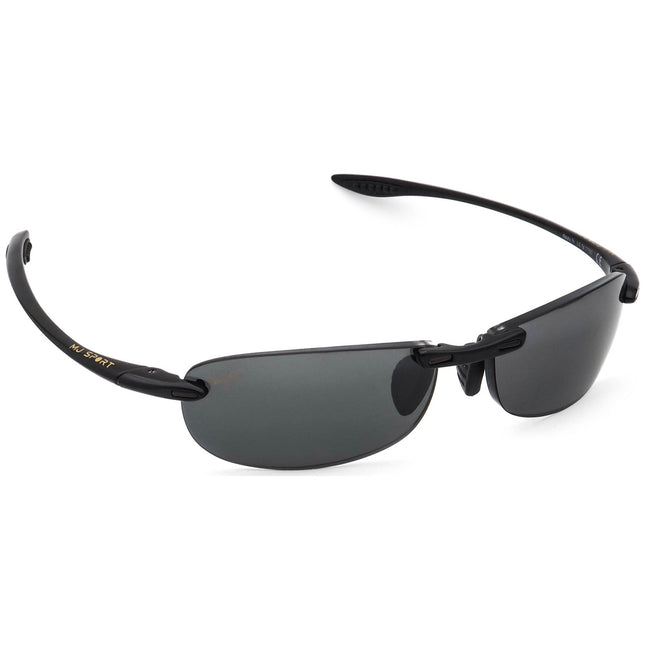 Maui Jim Men's Rx Sunglasses Frame Only MJ-905-02 Makaha Rx Sport Polished Black Rimless Japan 64 mm
