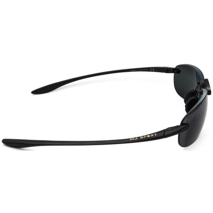 Maui Jim Men's Rx Sunglasses Frame Only MJ-905-02 Makaha Rx Sport Polished Black Rimless Japan 64 mm