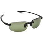 Maui Jim Men's Rx Sunglasses Frame Only MJ-907N-02 Ho'okipa MJ Sport Gloss Black Rimless Japan 64 mm