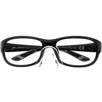 Maui Jim Sunglasses MJ417-02J Twin Falls MP-BG Glossy Black Wrap Japan 63 mm