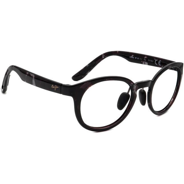 Maui Jim Sunglasses MJ420-11T Keanae MP-BG Black Marble Round Japan 49 mm