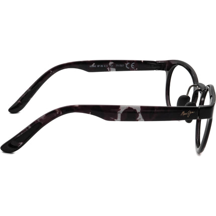 Maui Jim Sunglasses MJ420-11T Keanae MP-BG Black Marble Round Japan 49 mm