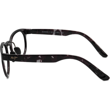 Maui Jim Sunglasses MJ420-11T Keanae MP-BG Black Marble Round Japan 49 mm