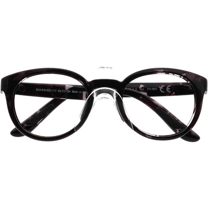 Maui Jim Sunglasses MJ420-11T Keanae MP-BG Black Marble Round Japan 49 mm