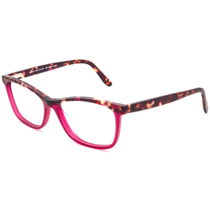Maui Jim Women's Eyeglasses MJO 2110-52A Matte Raspberry Tortoise with Raspberry Rectangular Frame Italy 52[]15 135