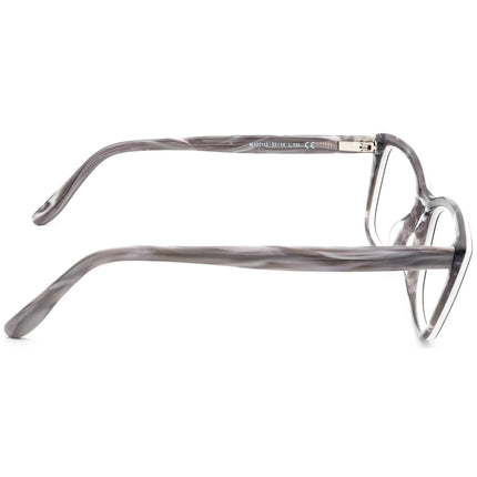 Maui Jim Women's Eyeglasses MJO 2113-02D Black White Grey Pearl Rectangular Frame Italy 53[]14 135