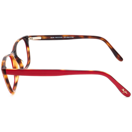 Maui Jim Women's Eyeglasses MJO 2114-04 Cherry Tortoise Frame Italy 53[]16 135