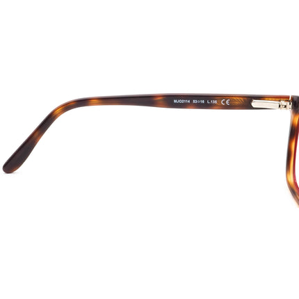 Maui Jim Women's Eyeglasses MJO 2114-04 Cherry Tortoise Frame Italy 53[]16 135