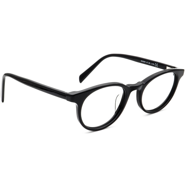 Maui Jim Eyeglasses MJO 2201-02 Gloss Black Round Frame Japan 47[]20 148