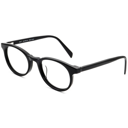 Maui Jim Eyeglasses MJO 2201-02 Gloss Black Round Frame Japan 47[]20 148