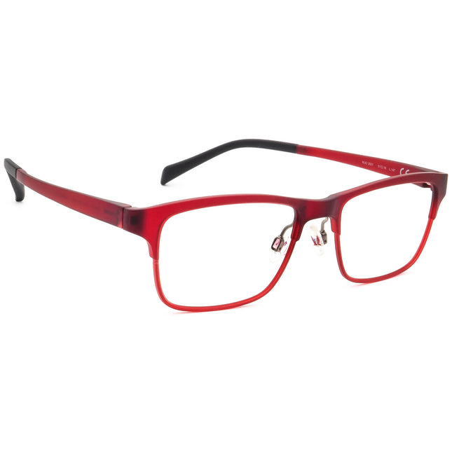 Maui Jim Women's Eyeglasses MJO 2601-04M Matte Red Rectangular Frame Japan 51[]18 147