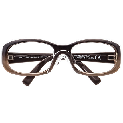 Maui Jim Women's Sunglasses MJ 219-01 Punchbowl STG-BG Brown Gradient Wrap Italy 54 mm