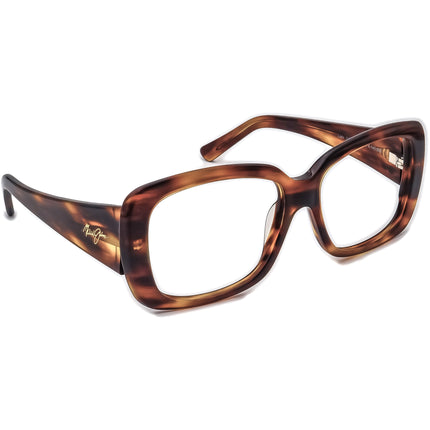 Maui Jim Women's Sunglasses MJ 239- 10K Tortoise Rectangular Italy 55.5 mm