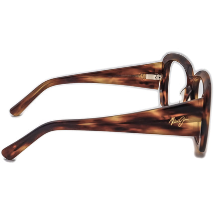 Maui Jim Women's Sunglasses MJ 239- 10K Tortoise Rectangular Italy 55.5 mm