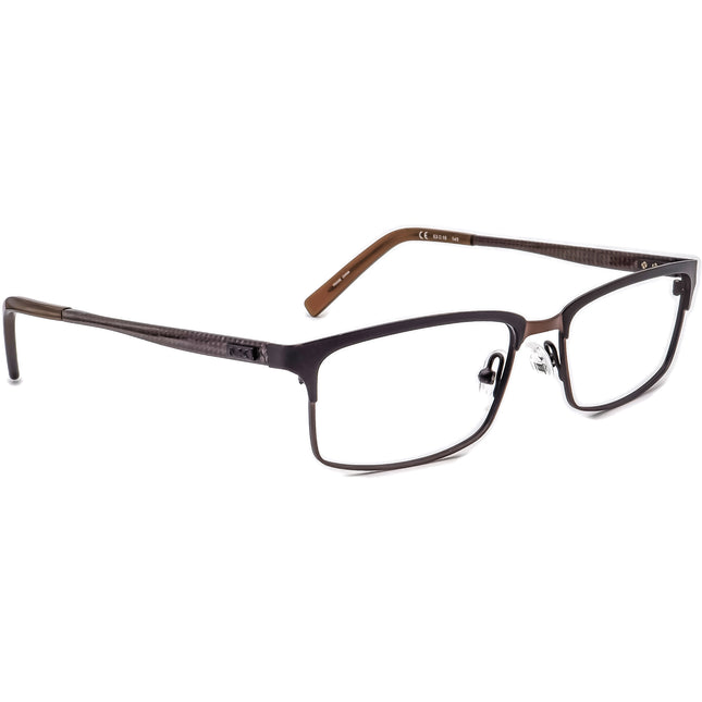 Michael Kors Eyeglasses MK174M 210 Carbon Fiber Brown Rectangular Frame 53[]16 145